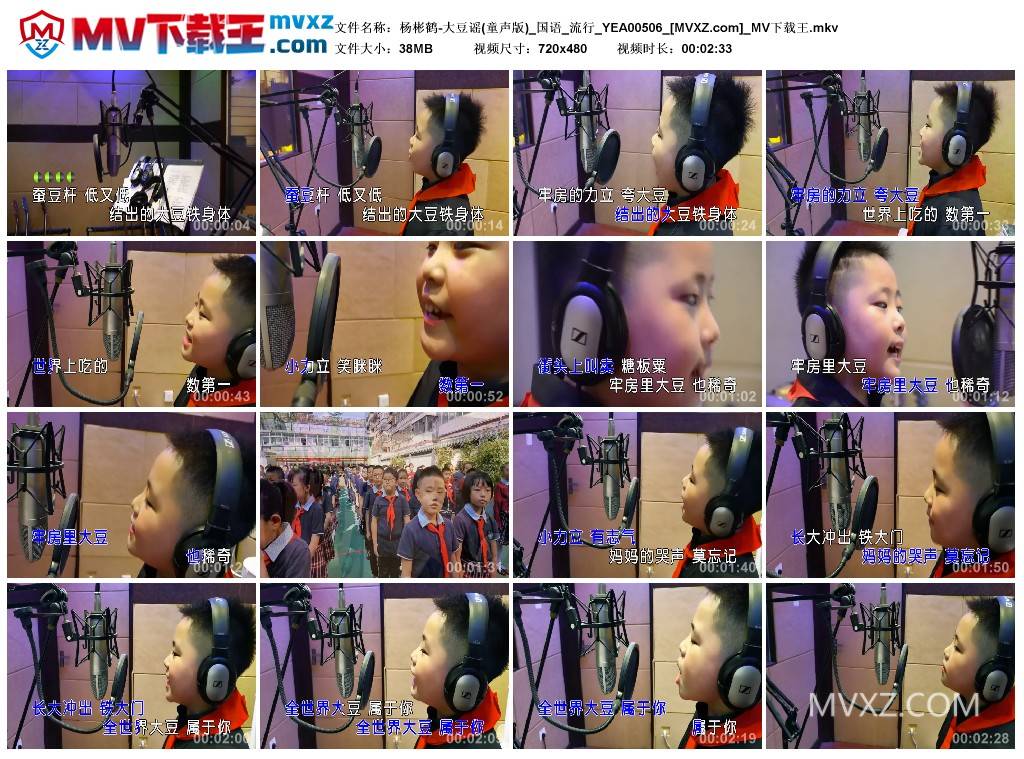杨彬鹤-大豆谣(童声版)_国语_流行_YEA00506